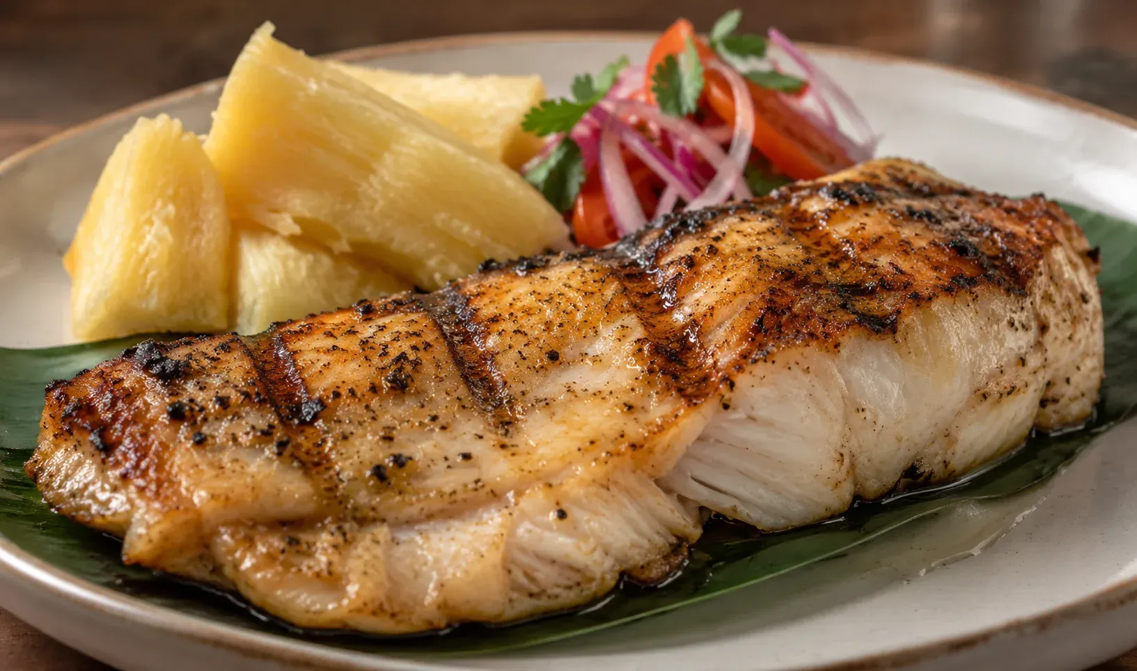 Paiche a la Parrilla